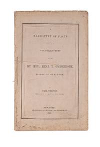 A Narrative of Facts Which Led to the Presentment of the Rt. Rev..