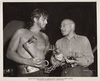 Samson and Delilah (Original photograph of Cecil B. DeMille and Victor Mature on the set of the 1949 film)