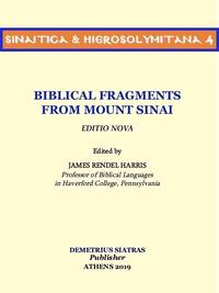 cover of BIBLICAL FRAGMENTS FROM MOUNT SINAI