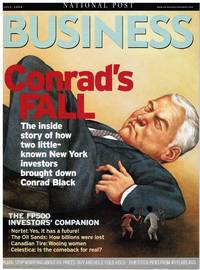 cover of NATIONAL POST BUSINESS: THE FALL OF CONRAD BLACK