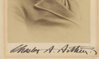 Very Rare Oversize Signed Photograph of President Chester A. Arthur, Circa 1882 and Thus During His Term as President