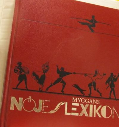 Myggans nöjeslexikon.  Band 4. Ett uppslagsverk…