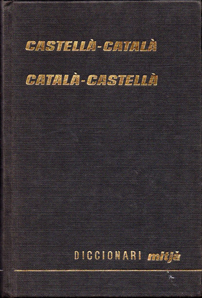 Diccionari castella-catala, catala-castella