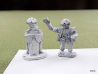 SERFS: 2 Grenadier Gamma World miniatures