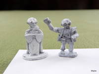 SERFS: 2 Grenadier Gamma World miniatures by staff - 1979