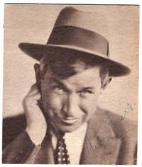 Portrait photo from a magazine, signed, (Will, 1879-1935, American Film Star, known for his...