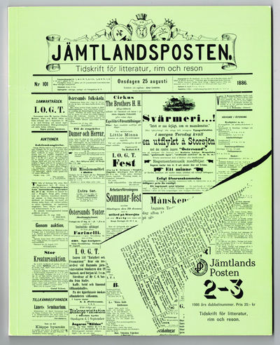 Jämtlandsposten. Tidskrift för litteratur, rim…