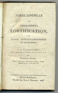 Föreläsningar uti permanenta fortification, vid…