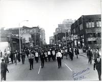 Original silver-gelatin photograph: "II/8/68 - So. 2nd St & Beale