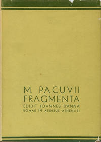 M. Pacuvii Fragmenta Edidit Ioannes D'anna / M. Pacuvio, Giovanni D'Anna