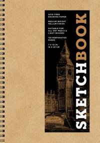 Sketchbook (Basic Medium Spiral Kraft) by Sterling Publishing Co., Inc - 2018