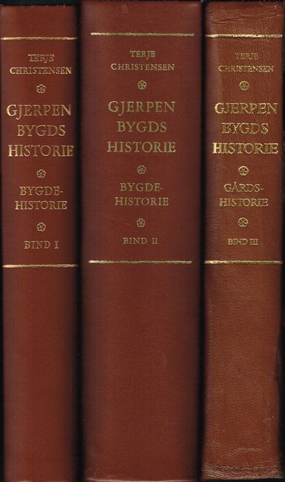 Gjerpen bygds historie. Bind I-III