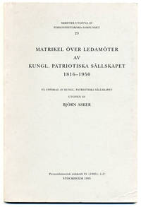 Matrikel över ledamöter av Kungl. patriotiska…