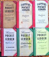 image of Farmer's Pocket Ledger. Six Booklets Including the Years: 1938/1939, 1941/1942, 1951/1952, 1952/1953, 1954/1955, and 1958/1959