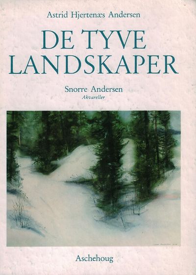De tyve landskaper. Akvareller: Snorre Andersen.…