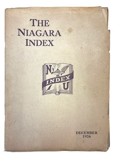 The Niagara Index, Vol. LVII, No. 3 (December, 1926)