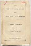 The Thirty-Seventh Annual Catalogue of the Officers and Students in Centre College, Danville, KY., for the Year 1861