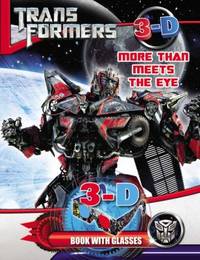 Transformers More Than Meets the Eye : 3D Book with Glasses