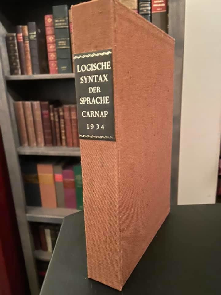 Logische Syntax der Sprache (The Logical Syntax of Language) by