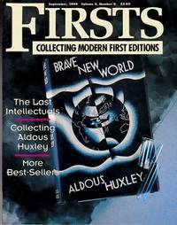 image of Collecting Aldous Huxley : As Featured in "Firsts Magazine" september, 1994