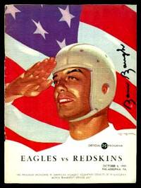 OFFICIAL PROGRAM - Eagles vs Redskins - October 8, 1944 - Philadelphia PA by Anonymous (editor) - 1944