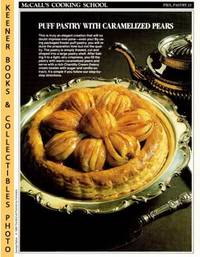 image of McCall's Cooking School Recipe Card: Pies, Pastry 22 - Pear Feuilletes With Caramel : Replacement McCall's Recipage or Recipe Card For 3-Ring Binders : McCall's Cooking School Cookbook Series