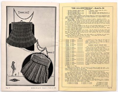 The Hiawatha Book of Beaded Bags" --...; (photo 10)