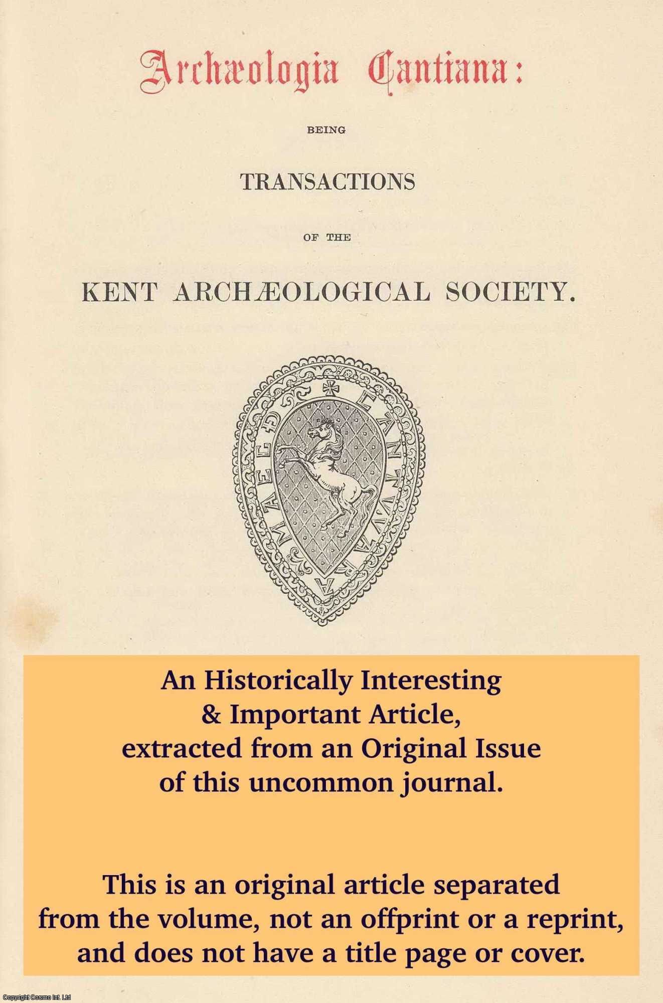 King Oswin A Ruler of Kent. An original article from The