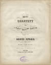 [Op. 141]. 31stes Quartett [in C major] für 2 Violinen, Viola und Violoncell... 141stes Werk. Pr. 2 1/2 Thlr. [Parts]