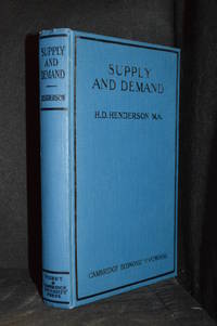 cover of Supply and Demand