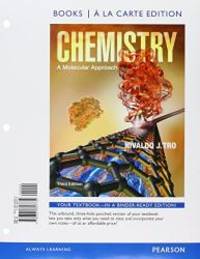 image of Chemistry: A Molecular Approach, Books a la Carte Edition and Student Solutions Manual forText (3rd Edition)