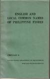 English and local common names of Philippine fishes