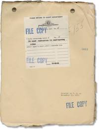 The Champ (Original post-production screenplay for the 1931 pre-Code film)