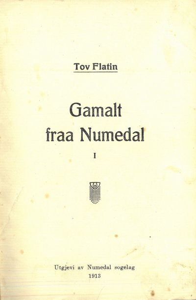 Gamalt fraa Numedal. I-IV.