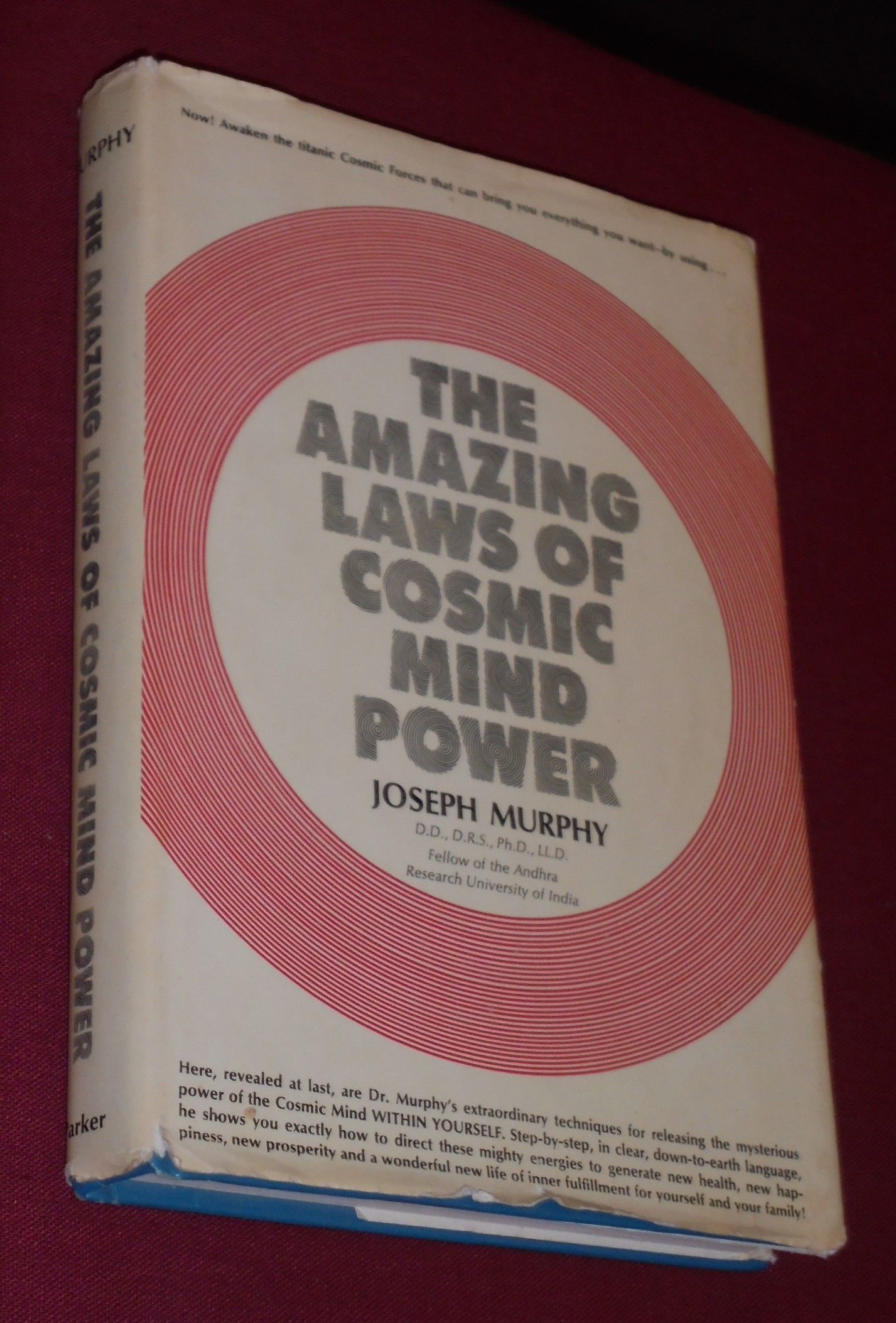 Amazing Laws Of Cosmic Mind Power By Joseph Murphy Hardcover 1999 From Pensees Bookshop Sku