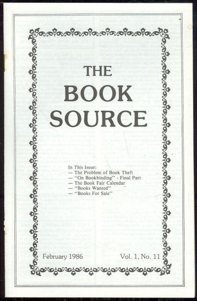 Huckans, John - Book Source Monthly Magazine February 1986