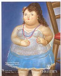 Christie's Important Paintings and Drawings by Fernando Botero: New York  Monday, May 17, 1993