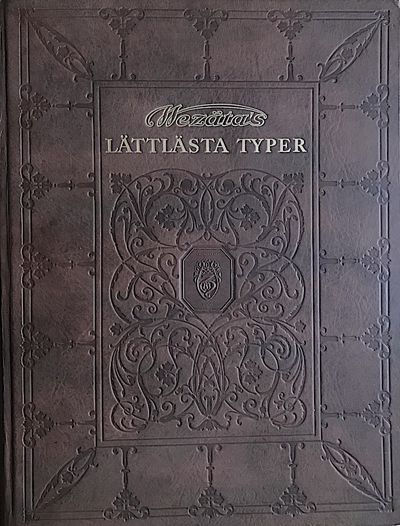Wezätas lättlästa typer
