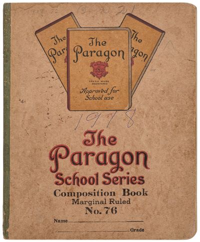 Kirkwood, Missouri, 1918. Softcover. Very Good. Small quarto notebook. Measuring 6¾