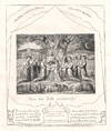 Illustrations of the Book of Job. Plate 1: "Thus did Job continually
