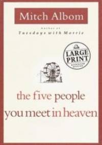 image of The Five People You Meet in Heaven (Random House Large Print)