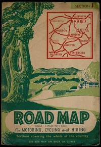 Road Map for Motoring, Cycling and Hiking: Section J (Oxford, Reading, Swindon, Winchester)