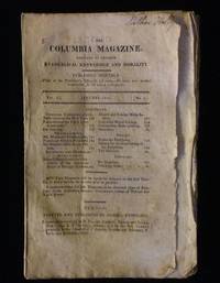 The Columbia Magazine, Designed to Promote Evangelical Knowledge and Morality