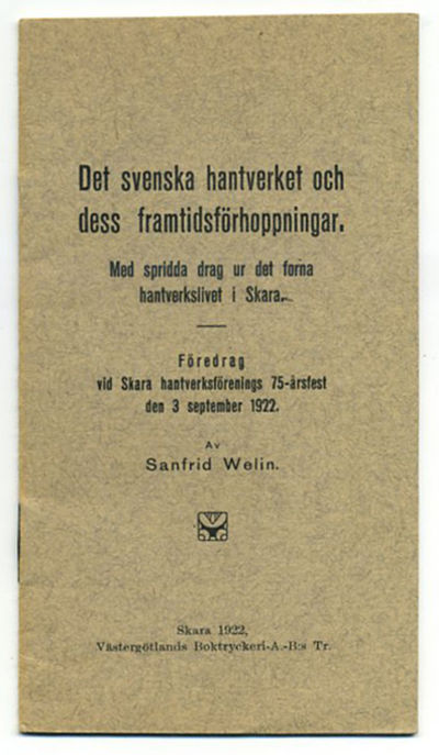 Det svenska hantverket och dess…