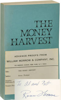 The Money Harvest (Uncorrected Proof, signed) by Ross Thomas - Signed First Edition - 1975 - from Royal Books, Inc. (SKU: 123706)