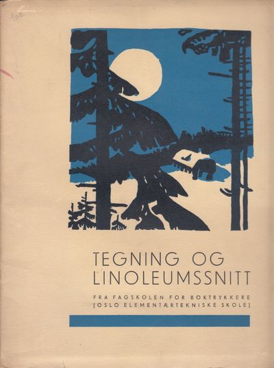 Elevarbeider i tegning og linoleumssnitt fra Oslo…