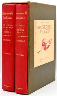 [CIVIL WAR] [SLIPCASE] STONEWALL JACKSON. [2 VOLUMES] VOLUME ONE: THE LEGEND AND THE MAN TO VALLEY V; VOLUME TWO: SEVEN DAYS I TO THE LAST MARCH