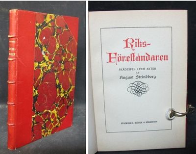 Riksföreståndaren. Skådespel i fem akter.