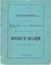 ORDINANCE FOR THE REGULATION AND GOVERNMENT OF THE BOROUGH OF MILLHEIM  (1893)  Centre County, Pennsylvania