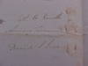 1829 ORIGINAL MANUSCRIPT CONTRACT AGREEMENT BY A NOTED BOLTON MASSACHUSETTS BUSINESSMAN HIRING TO 'CONVEY THE UNITED STATES MAIL'